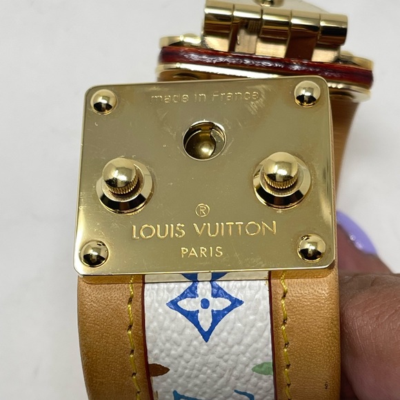 Louis Vuitton Monogram Leather Bracelet! - Picture 4 of 8
